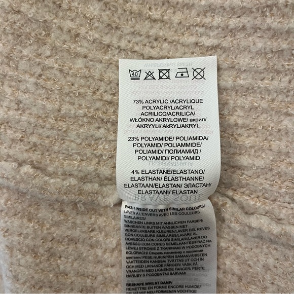 Brave Soul London , Oversized Costal Grandma Cardigan , Sz XS - Picture 10 of 10